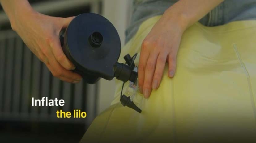 inflate hilo lilo